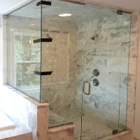 Euro Shower Door Installation: Novi, MI | Glass Works - install